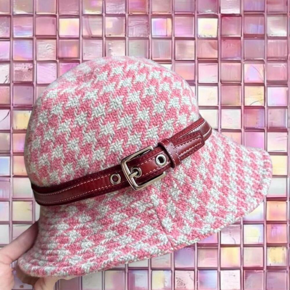 Vintage coach pink tweed